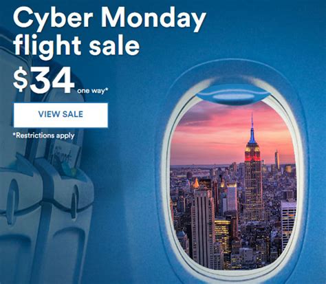 cyber monday flight deals